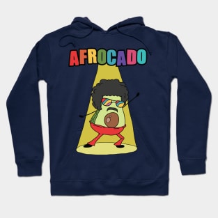 Cute Afrocado Pun Hoodie